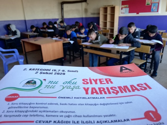 Çınar'da 20 noktada Siyer Yarışması yapıldı 52