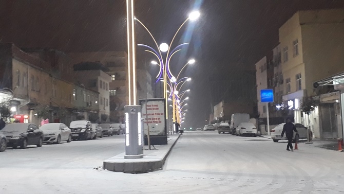 Çınar ilçemizden kar manzaraları 11