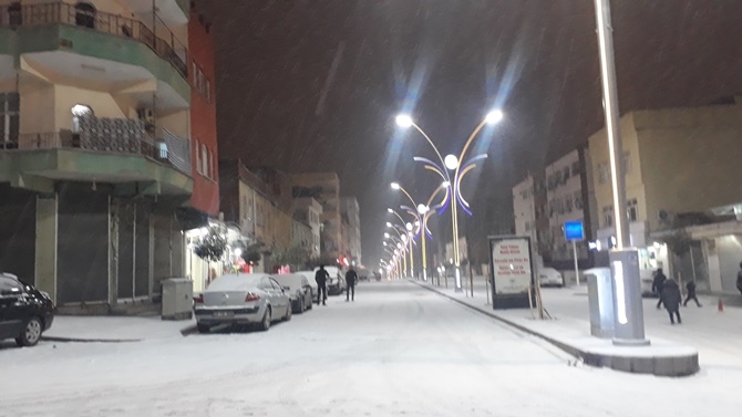 Çınar ilçemizden kar manzaraları 14