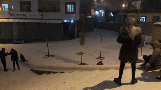 Çınar ilçemizden kar manzaraları 17