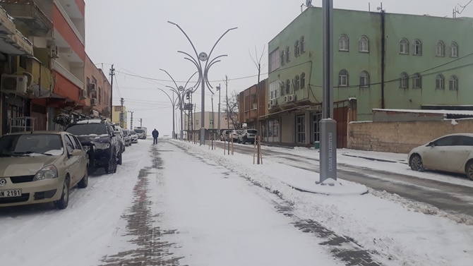 Çınar ilçemizden kar manzaraları 21