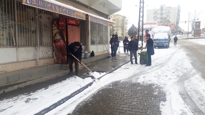 Çınar ilçemizden kar manzaraları 23