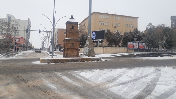 Çınar ilçemizden kar manzaraları 27