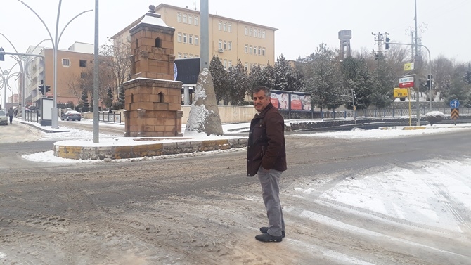 Çınar ilçemizden kar manzaraları 28