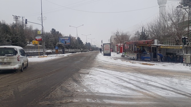 Çınar ilçemizden kar manzaraları 30