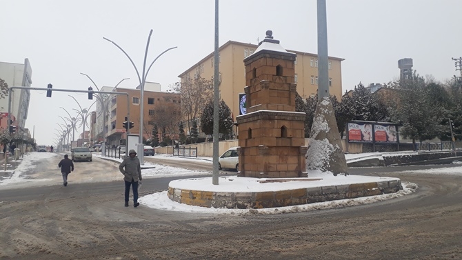 Çınar ilçemizden kar manzaraları 32