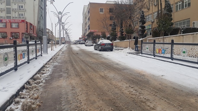 Çınar ilçemizden kar manzaraları 37