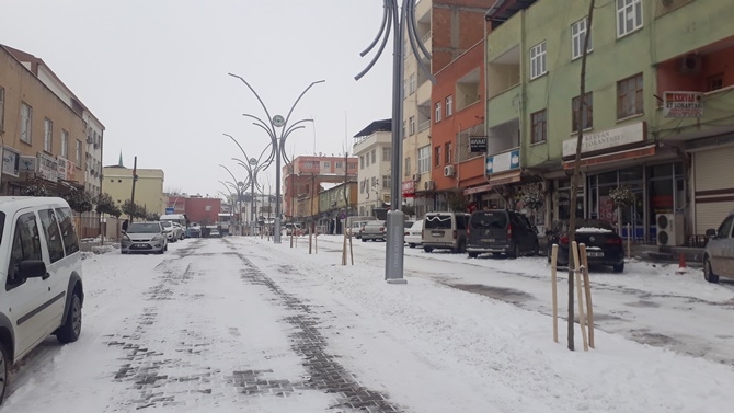 Çınar ilçemizden kar manzaraları 38