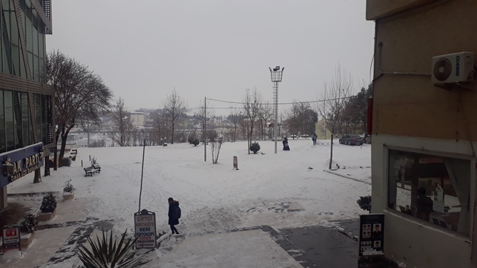 Çınar ilçemizden kar manzaraları 40