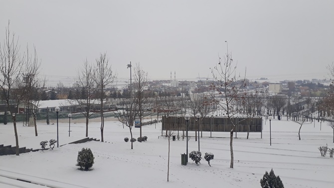 Çınar ilçemizden kar manzaraları 42
