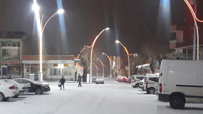 Çınar ilçemizden kar manzaraları 9