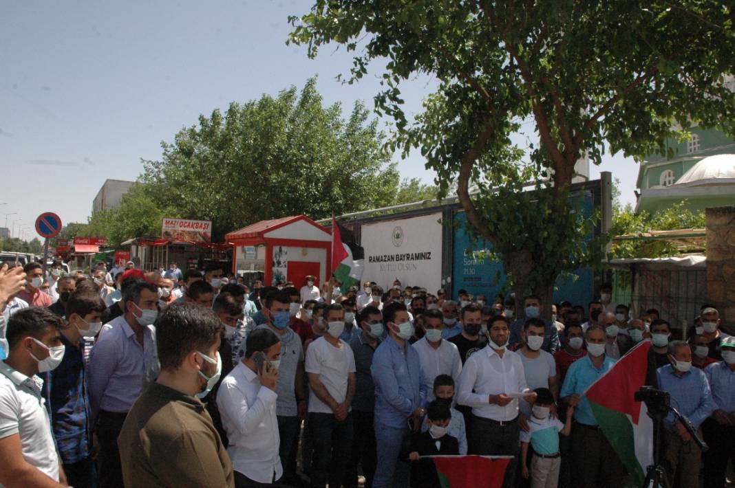 Çınarlılar Kudüs için meydanlara indi 11