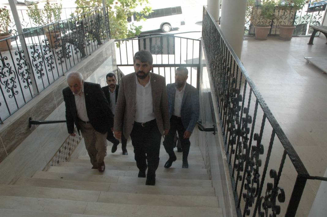 HÜDA PAR heyeti Çınar esnafını ziyaret etti 22