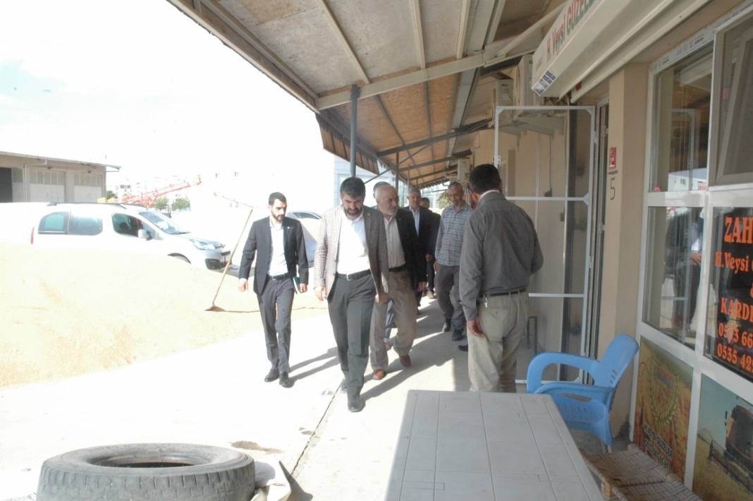 HÜDA PAR heyeti Çınar esnafını ziyaret etti 31