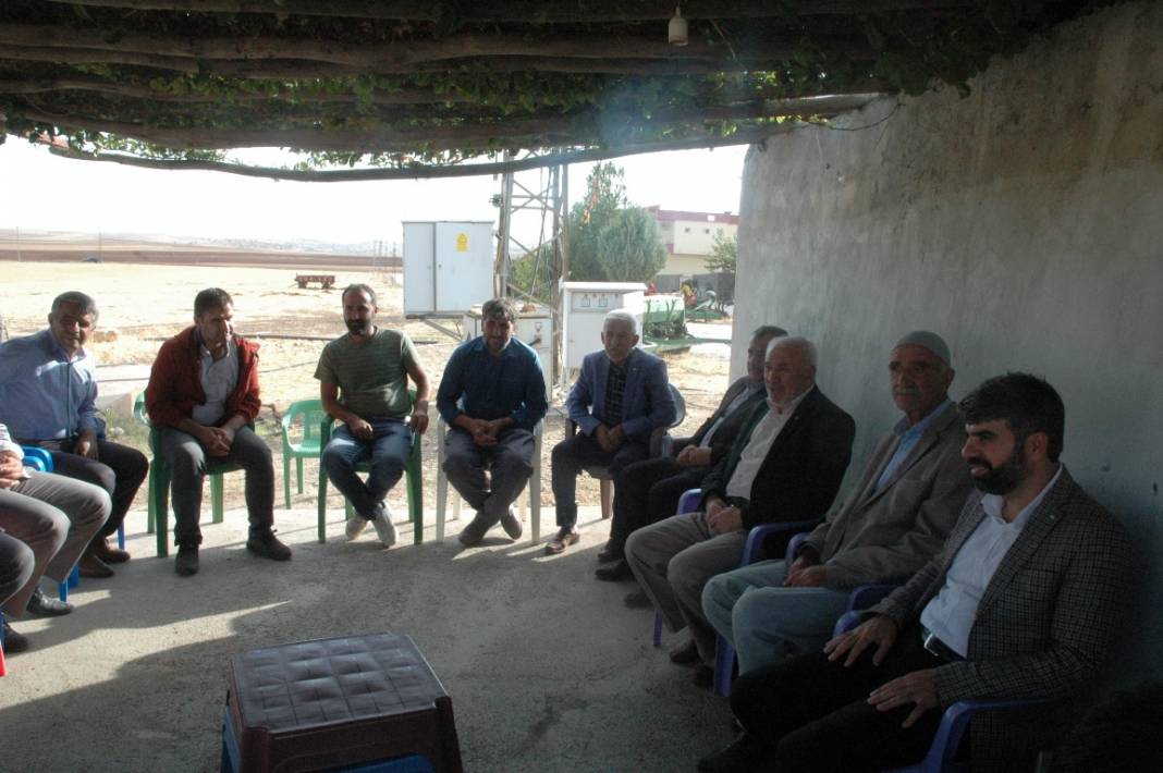 HÜDA PAR heyeti Çınar esnafını ziyaret etti 34