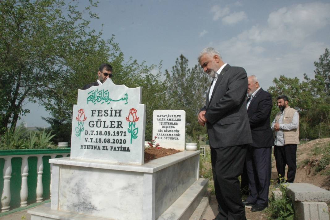HÜDA PAR Genel Başkanı Yapıcıoğlu’ndan vefat eden Tekdal’ın ailesine bayram ziyareti 17