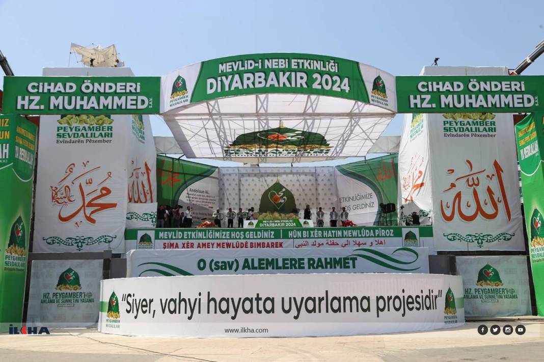 Fotoğraflarla Diyarbakır "Mevlid-i Nebi" etkinliği 8