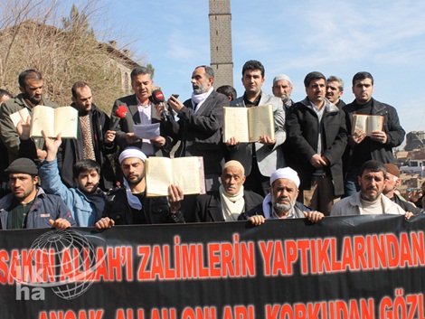 Diyarbakır'dan Kur'an Yakan ABD'ye Büyük Öfke 1