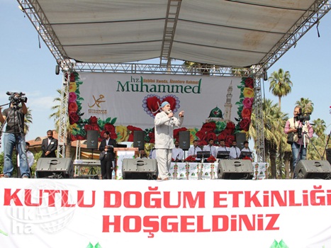 Adana İstasyon Meydanında Kutlu Doğum Coşkusu 7