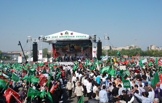 İstanbul Kazlıçeşme Meydanı Peygamber Sevdasıyla Coştu 10