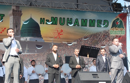 İstanbul Kazlıçeşme Meydanı Peygamber Sevdasıyla Coştu 8