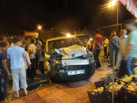 Çınar’da Trafik Kazası 1