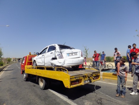 Çınar’da Trafik Kazası 1