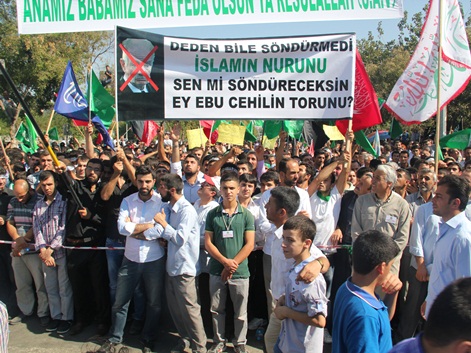 Diyarbakır Peygambere Sadakat Mitingi Peygamber Sevdalıları Platformu 19