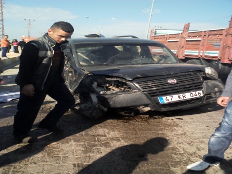Çınar`da Trafik Kazası: 1 Ölü 6