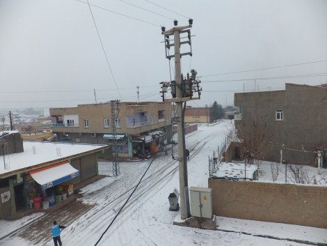 Çınar'da Kar Yağdı 2