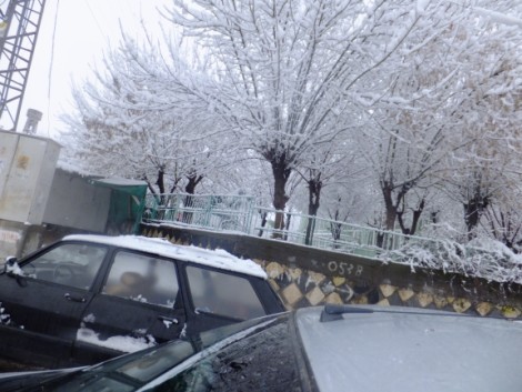 Çınar'dan Kar Manzaraları 10
