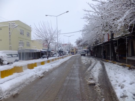Çınar'dan Kar Manzaraları 11