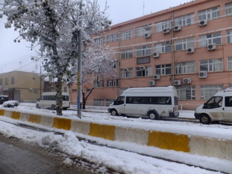 Çınar'dan Kar Manzaraları 12