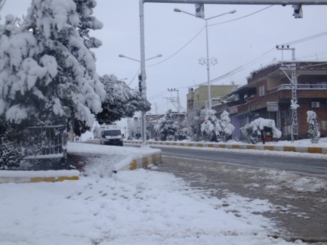 Çınar'dan Kar Manzaraları 20