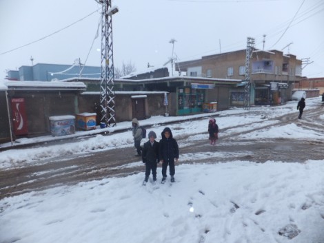Çınar'dan Kar Manzaraları 4