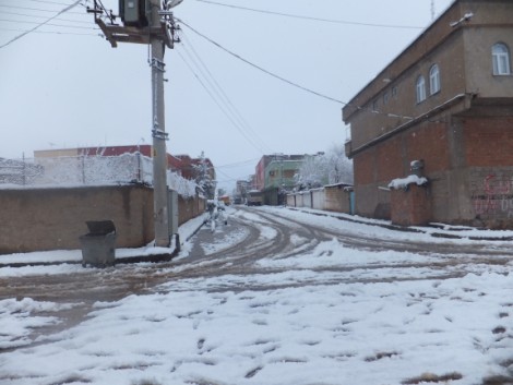 Çınar'dan Kar Manzaraları 8