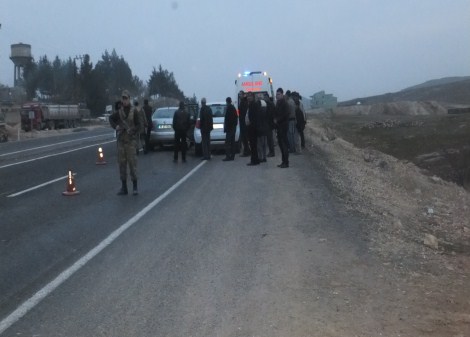 Çınar'da trafik kazası: 2 yaralı 11