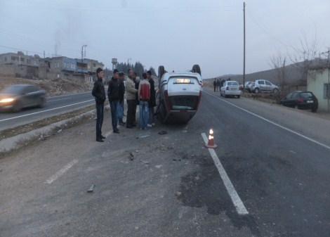 Çınar'da trafik kazası: 2 yaralı 5