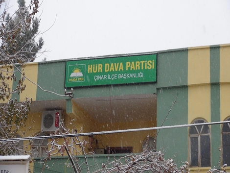 Çınar'da Kar Yağışı Başladı 3