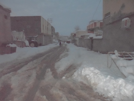 Çınar'da Yoğun Kar Yağışı 19