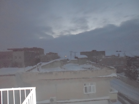 Çınar'da Yoğun Kar Yağışı 22
