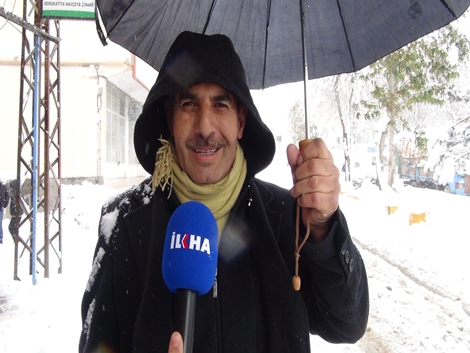 Çınar’da karın boyu yarım metreyi geçti 3