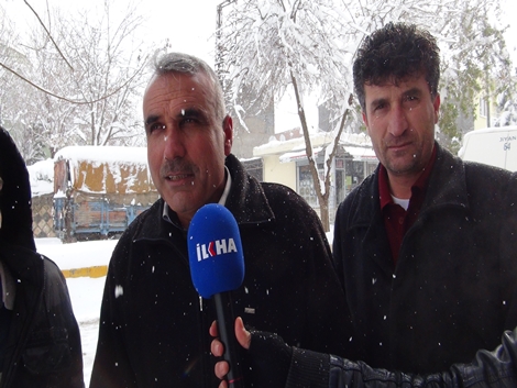 Çınar’da karın boyu yarım metreyi geçti 6