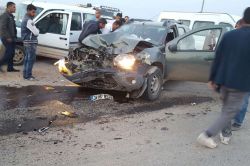 Kırmızı ışık ihlali kazaya sebep oldu