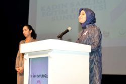 Sare Davutoğlu kadın sağlığı eğitim projesi toplantısına katıldı