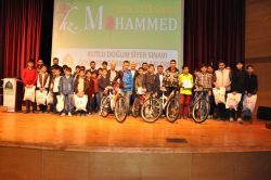 Siyer Sınavı’nda dereceye girenlere ödülleri verildi video