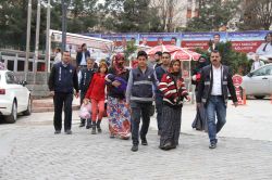 Artuklu’daki dilenciler toplatıldı