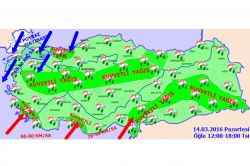 Meteorolojiden kuvvetli yağış uyarısı