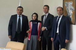 TEOG Sınavında dereceye girenlere altın verildi