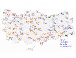 Türkiye genelinde hava durumu